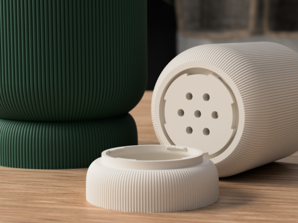 Jardinière avec bac d'égouttement twist/lock