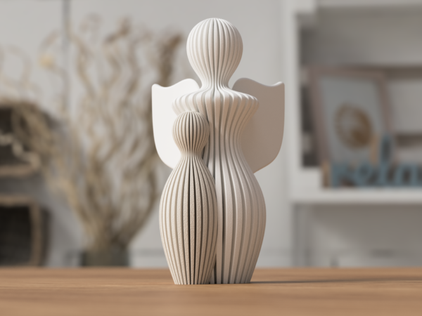 Ange gardien avec enfant