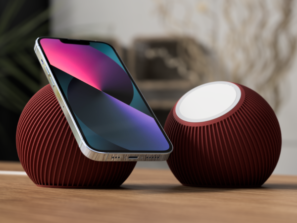 Pack d'images : support de chargeur de téléphone Magsafe